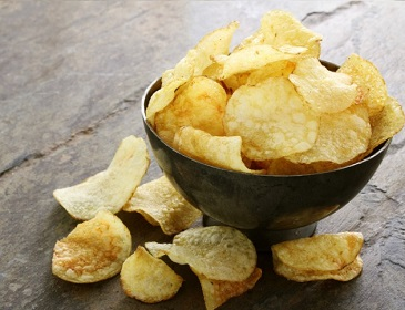 Homemade Potato Crisps